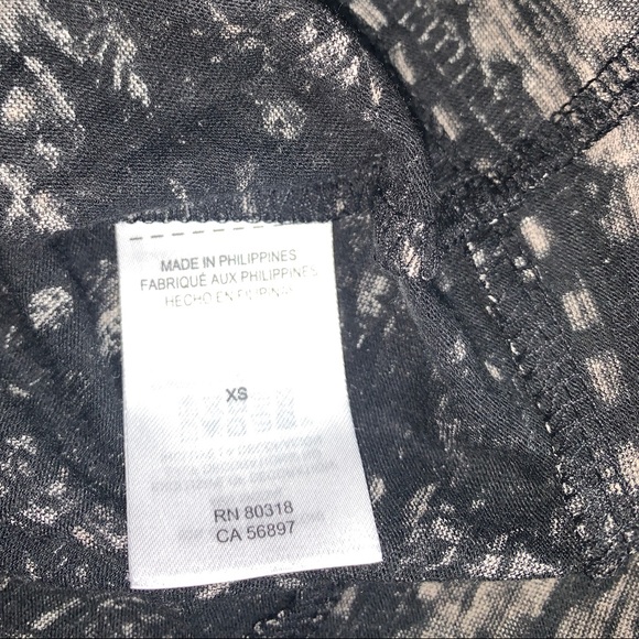 Lucky Brand Black Top Size XS NWT - Picture 4 of 5